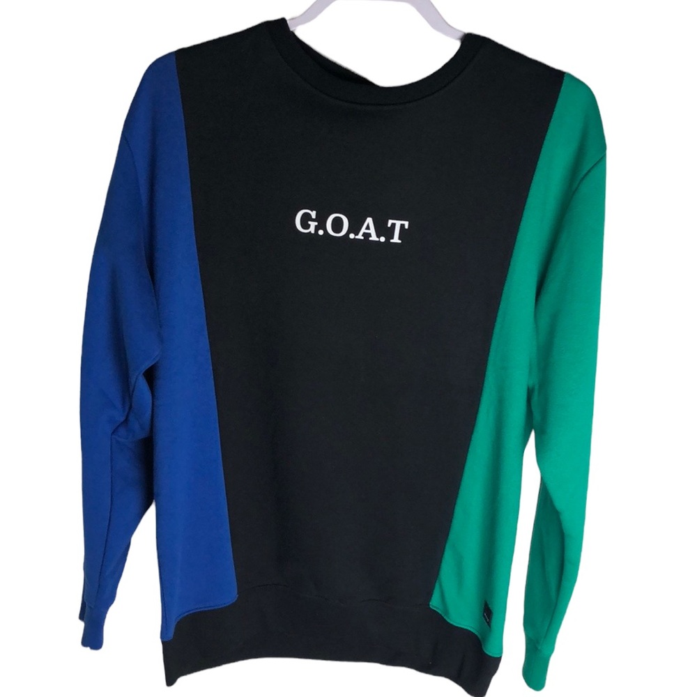 G.O.A.T Colorblock Pullover Sweatshirt - Picture 1 of 7